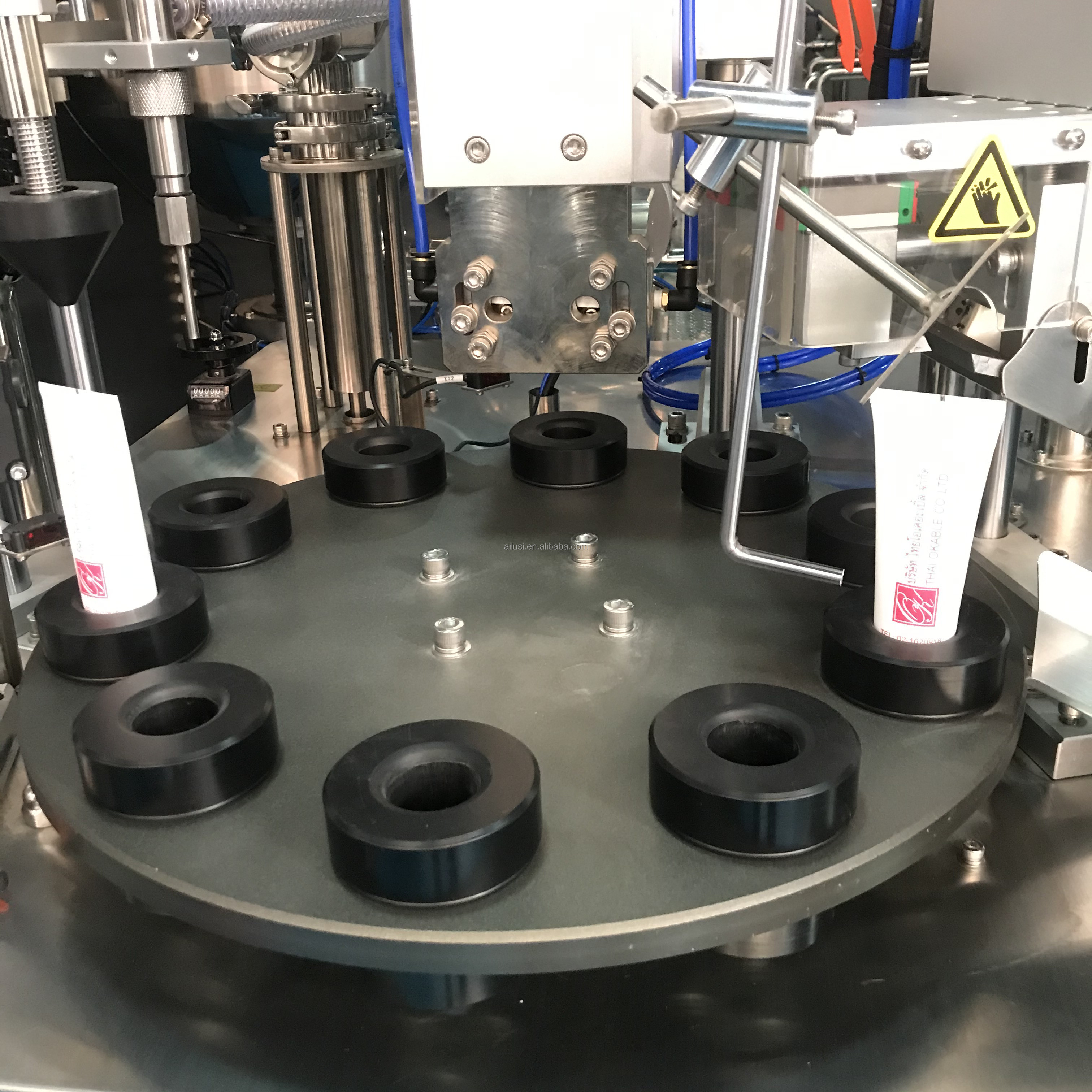 AILUSI Ultrasonic Tube Filling and Sealing Machine with CE certificate