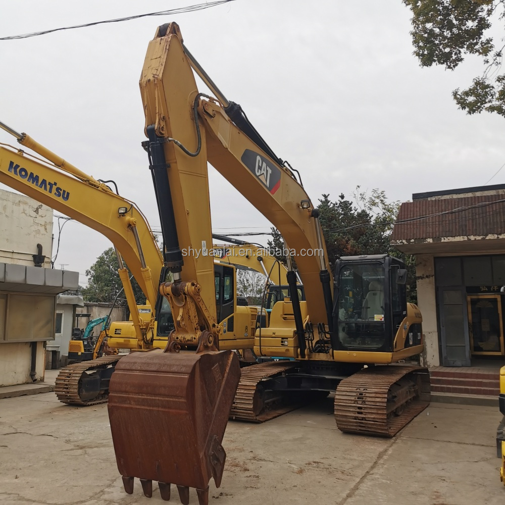 110KW Original Hydraulic Valve CAT 320C Excavator Strong Power Soft Steel Body