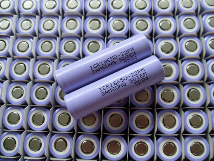 ICR18650-22PM 18650 Cylindrical Cell , 2200mAh High Capacity Battery Cell