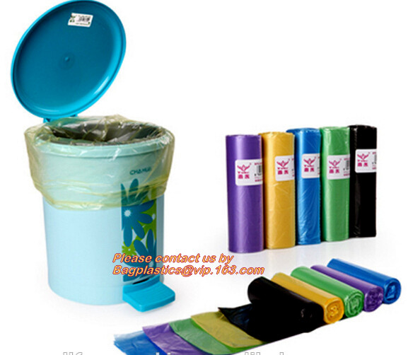 Waste Bin Liners for Home, Office,Trash Bags Small Drawstring Garbage Bags,Handle Trash Bag, with Power Strip, bagease