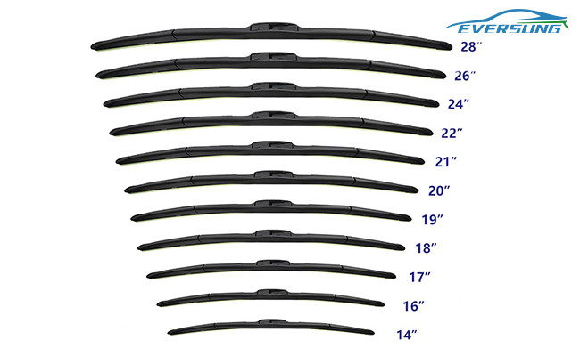 Three Sections Front 450mm 18in Car Windscreen Wiper Blades Replacement