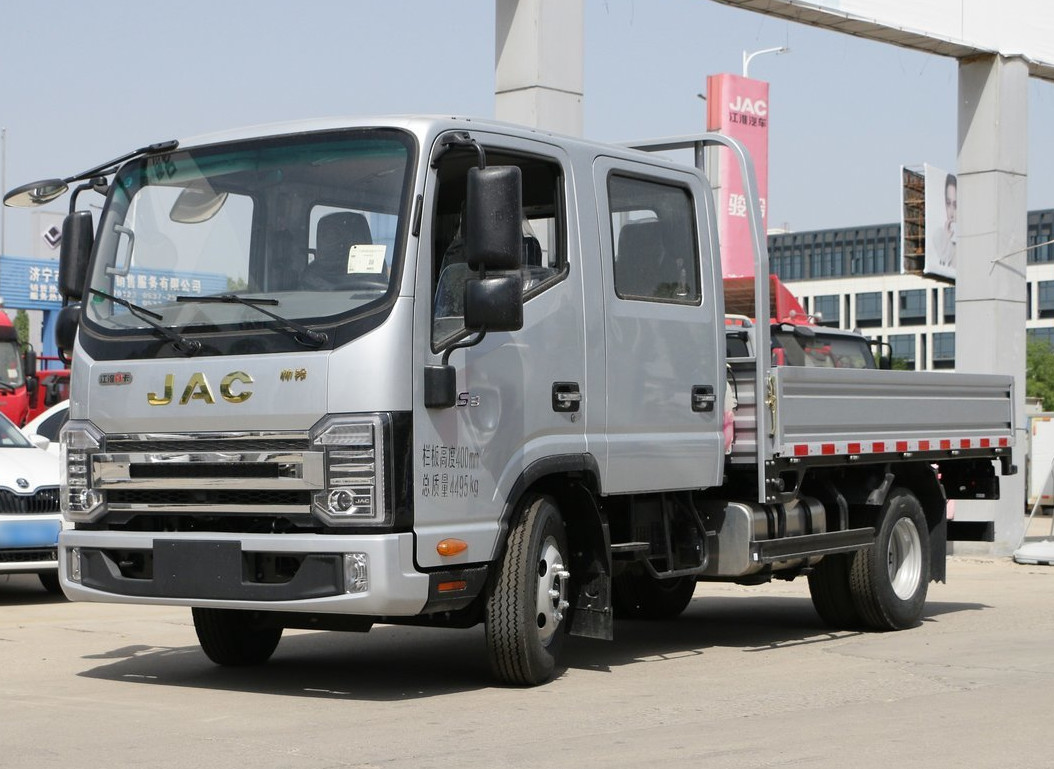JAC Shuailing S3 130HP 3.145M Two Rows Fence Light Truck China VI
