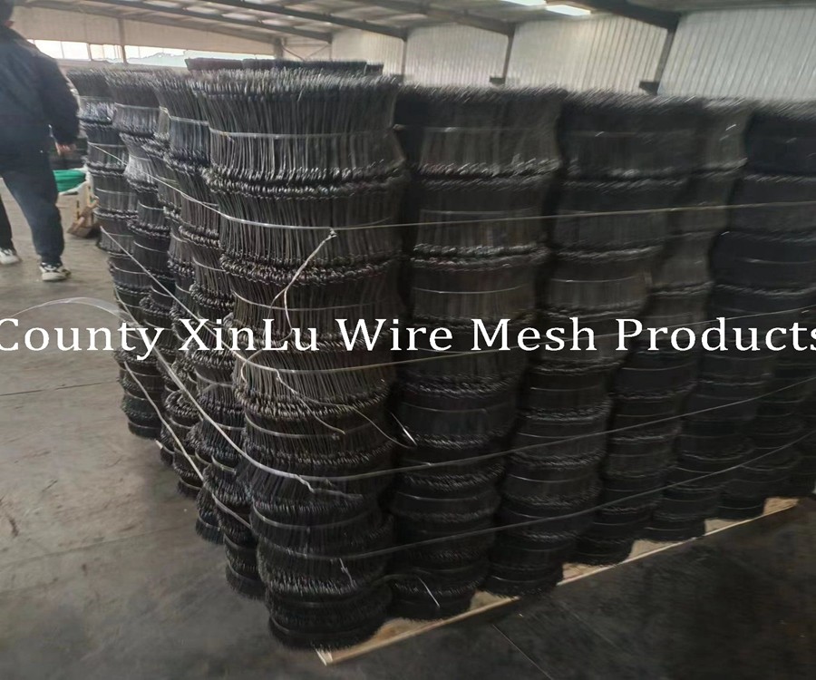 17 Gauge Black Annealed Coil Wire Tie 3000pcs Per Bundle Binding 300 - 380mpa Bar Tie Wire
