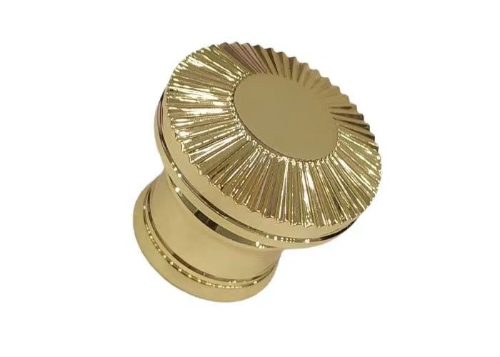 Fashionable Silver Gold Screw Cap Perfume Bottle Caps Customized Perfume Lids