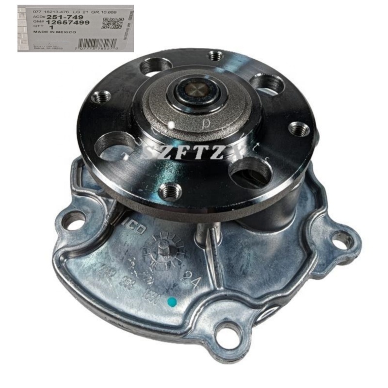 Cooling Petrol Engine Water Pump 12657499 12709178 12645176 12637479 For Buick