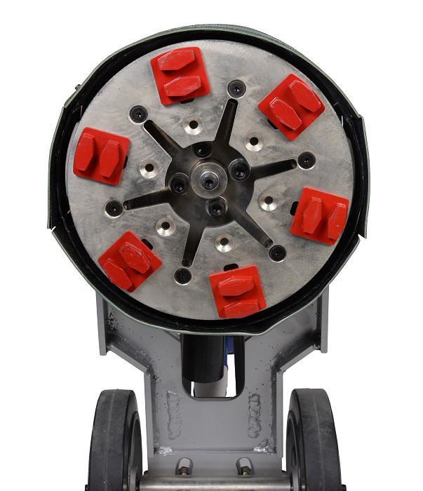 Residential Concrete Floor Grinding Machine 2.2KW motor 1440rpm speed