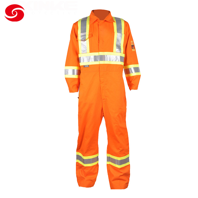 Multi-Functional Fire Retardant Coverall Reflective Strips Overalls