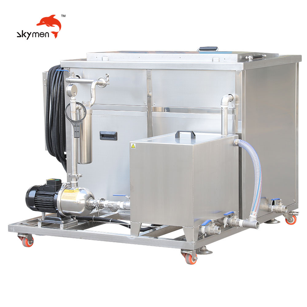 800mm Long Size Industrial Ultrasonic Cleaner , 1500W Ultrasonic Parts Cleaner For Tube / Bar