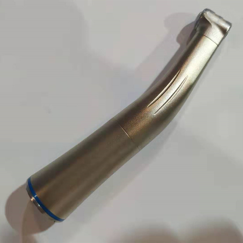 Low Speed Blue Ring Connect Dental Handpiece With LED Push Button