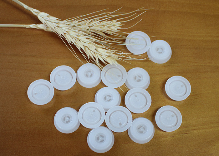 Unilateral Action One Way Degassing Valve 19.8mm Outer Dia For Aluminum Coffee Bags / 1 Way Air Valve