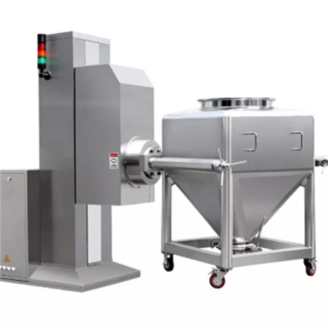 500 Lb Bin Replaceable Post Bin Blender Provides Mixing Blending Mixing Speed 3 R/min