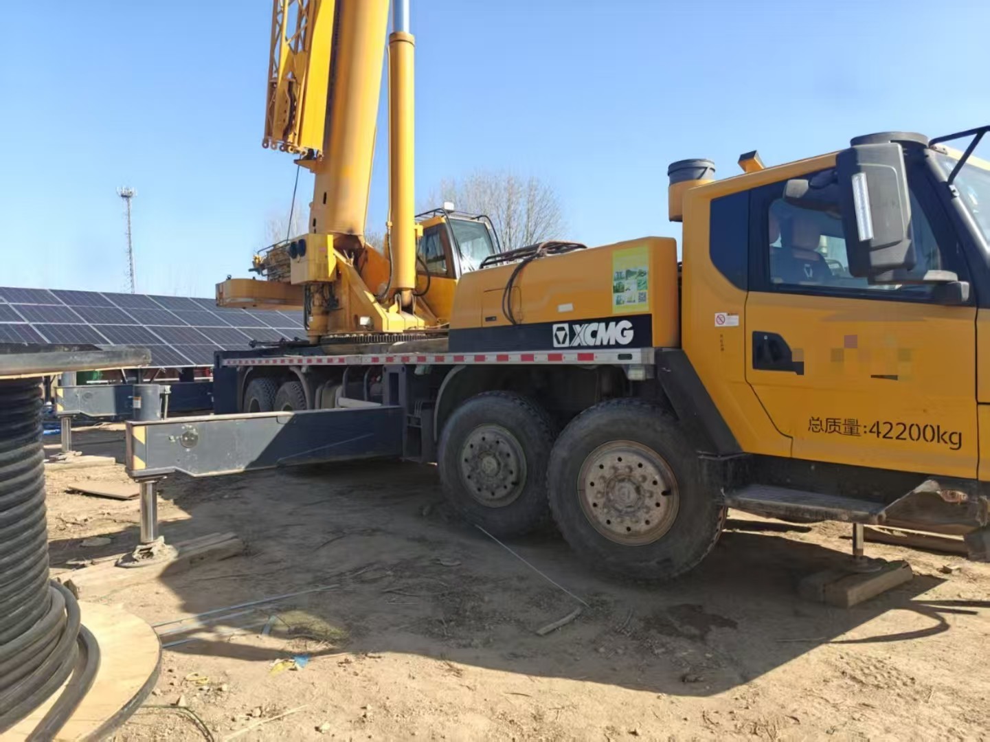 2020 year XC MG Mobile Truck Crane 50 Tons QY50KA For Sale