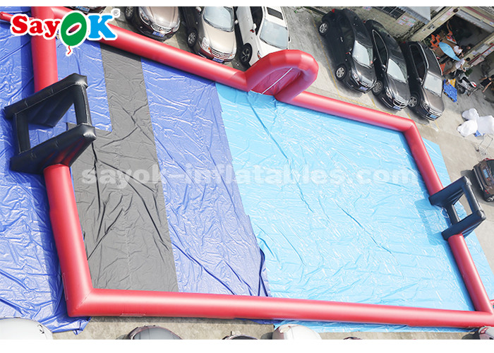 20*10*2m PVC Tarpaulin Inflatable Sports Games / Inflatable Football Field