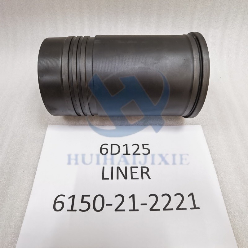 Excavator Spare Parts Cylinder Liner Kit 6150-21-2221 for Komatsu PC400-8 6D125 Engine