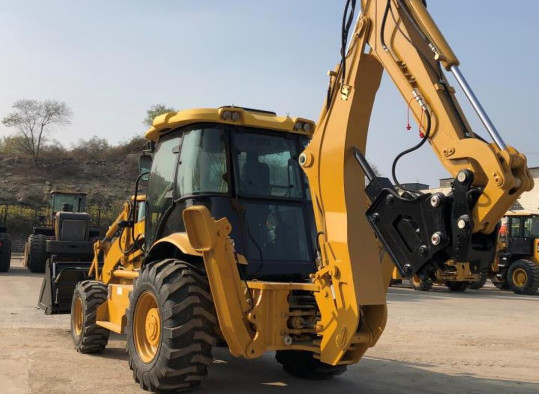 8ton backhoe loader SAM388 JCB best quality low price backhoe for sale