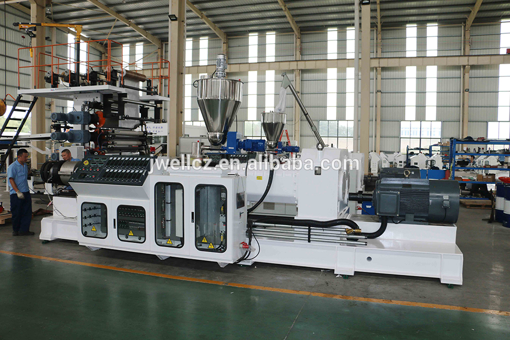 Hard Material Wall Panel Making Machine , Pvc Ceiling Machine High Safety