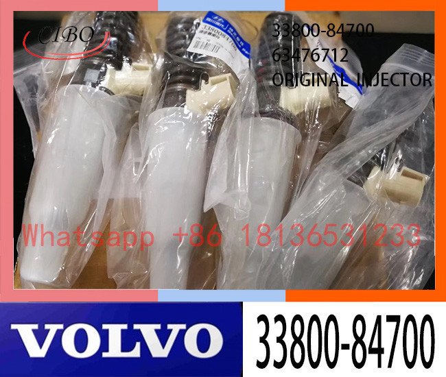 Excavator Parts 33800-84700 63476712 VOL Fuel injector
