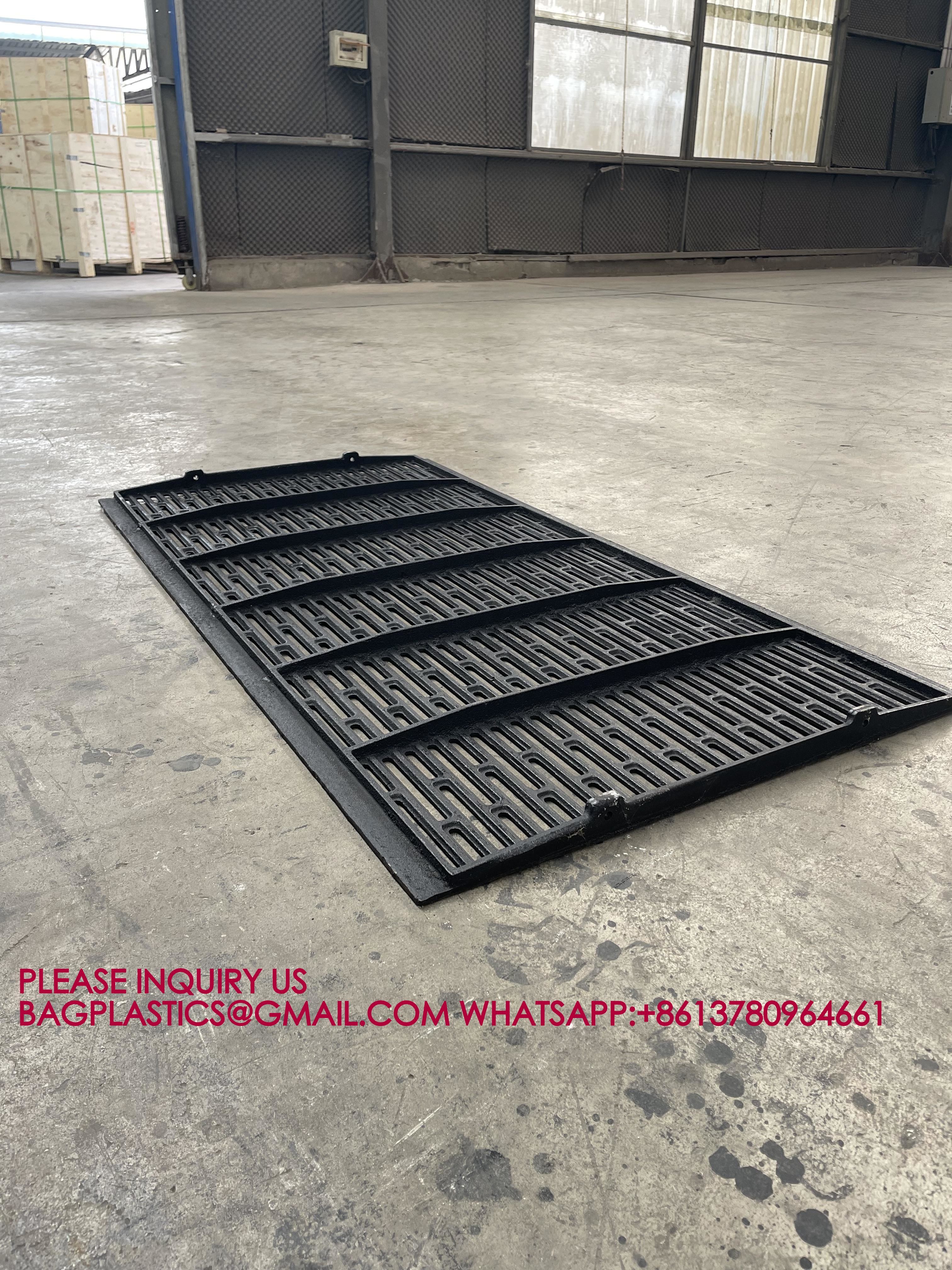 Sustainable Tuff Rigid American Cast Iron Pig Flooring For Pig Farrowing Crate & Fattening