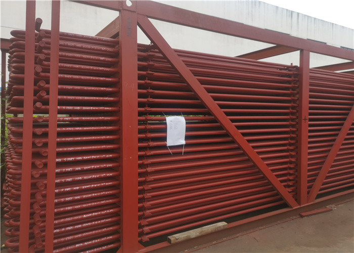ASME A179 Carbon Steel Steam Boiler Economizer For Heat Exchanger Assembled OD 50.8mm