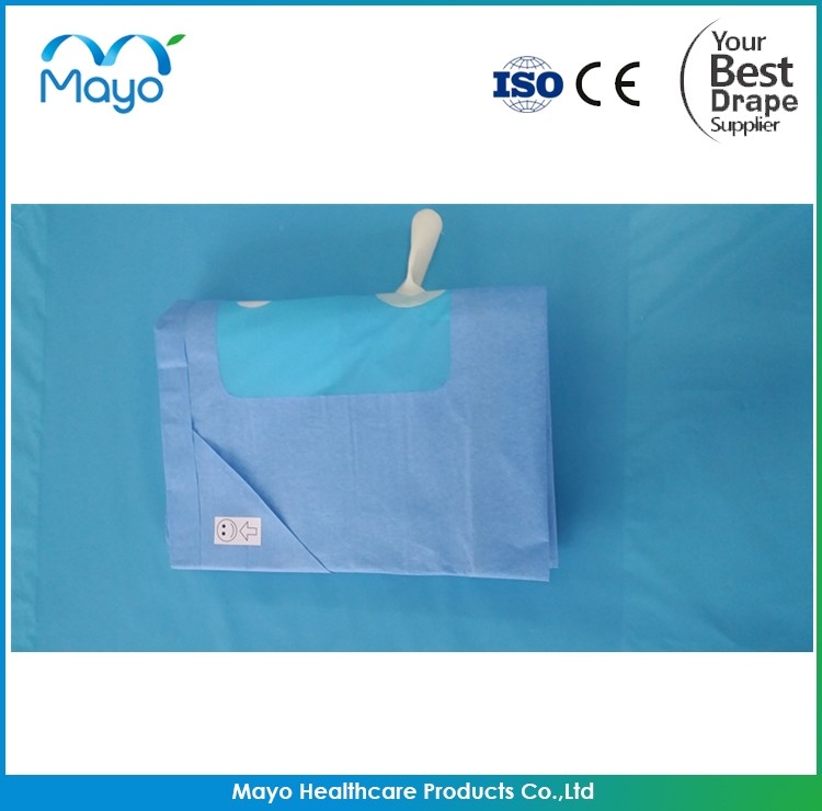 Disposable Surgical TUR Drape Urology Drape With Finger Cot