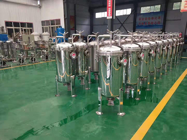 2" 4" sanitary stainless bag filter housing Sugar Industry Height 1572mm
