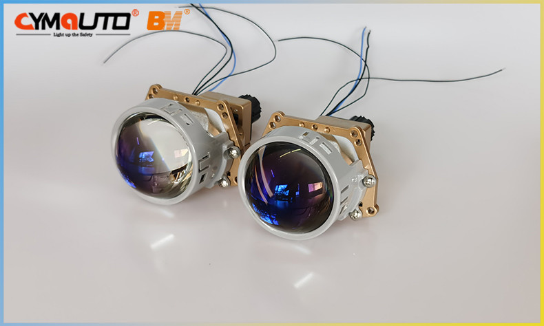 Universal 3 Inch Bi Xenon LED Projector Lens Auto Retrofit Headlight