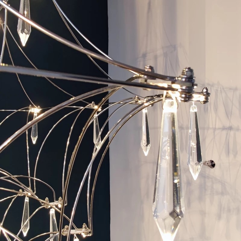 Cocoon Pendant Lamp Minimalist silk lantern japanes style noguchi lamp(WH-AP-543)
