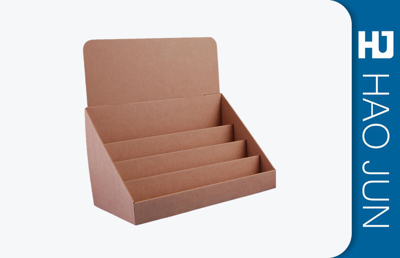 Recycled Packaging Cardboard Display Boxes Pop Display Stand For Promotion