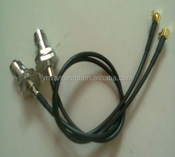 2 Conductor RG1.13 Cable SMA Female Connector Pigtail Cable for Antenna Requirement