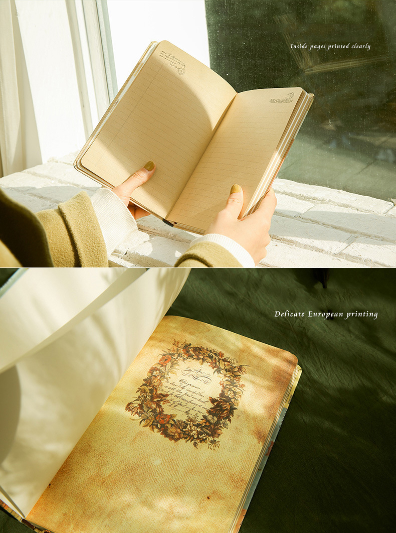 Cover Material Paper Custom Notebook And Diary Perfect For Traditional Journal Fans