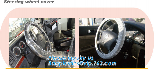 disposable gear shift cover disposable hand brake cover disposable foot mat Paper similar plastic film film cutter Drag