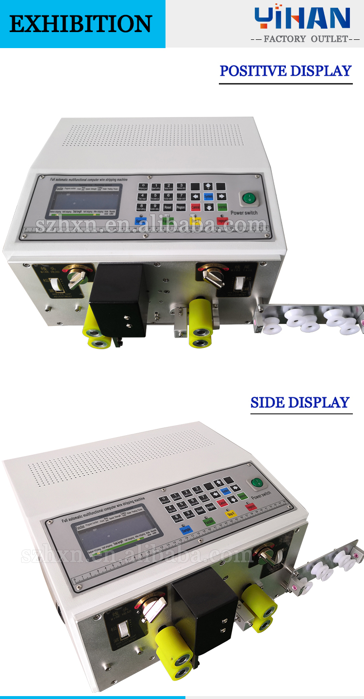 29KG Stripping and Cutting YH-825S Style Automatic High Yield Wire Stripping Machine
