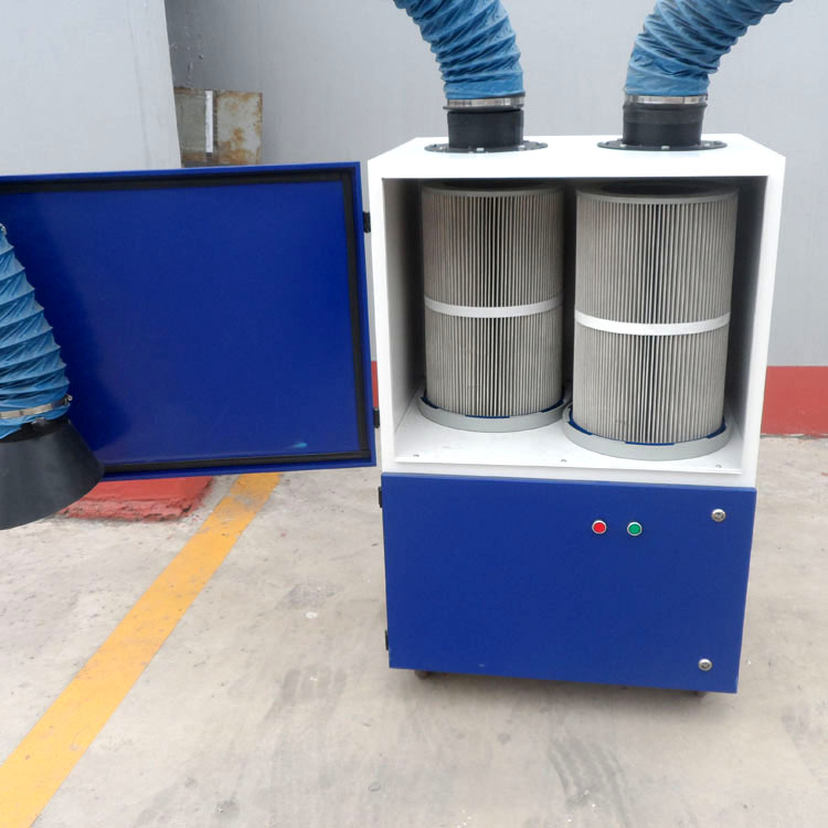 Construction Works Made Easy with YITE Mobile Smoke Absorber and 2-piece Exhaust Arm