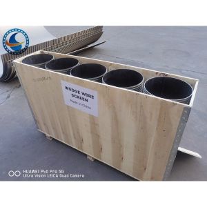 Continuous Slot Profile Wedge Wire Screen SS304 Industrial Filtration