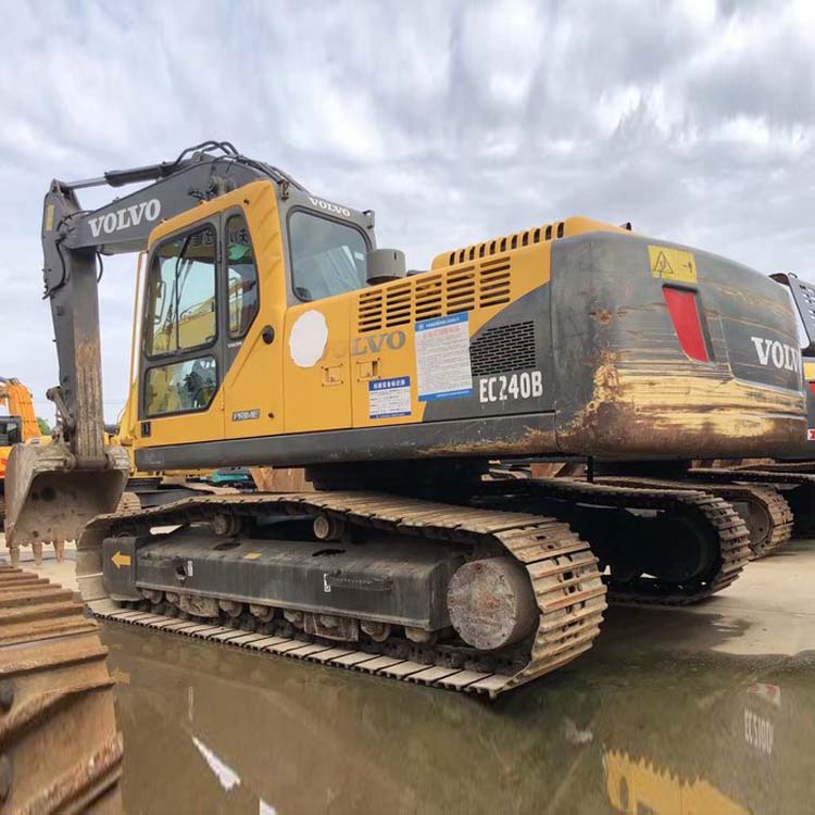 Hydraulic Pump Original 24 Ton Used Volvo240b Excavator in Good Condition from Korea