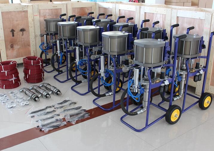 Automatic Shot Spray Painting Equipment For Spraying Steel Structures