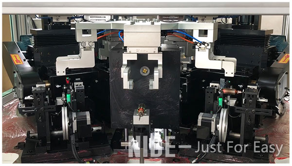 automatic rotor balancing machine