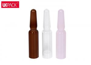 China 1.5ml Capacity Mini Cosmetic Containers Plastic Skin Ampoules Shatter Resistant on sale