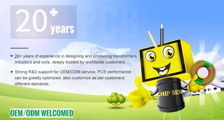 Chipsen Smd Small Smps Trafo Ferit Ee25 Transformator EE25 Transformers with Aluminum Coil Number AUTOTRANSFORMER