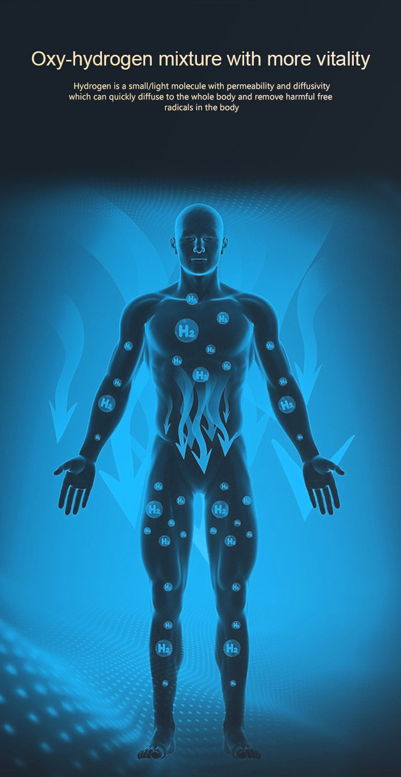 Low Flow Rate Hydrogen Inhalation Machine Regulates Intestinal Tract And Increase Metabolism WEIZI