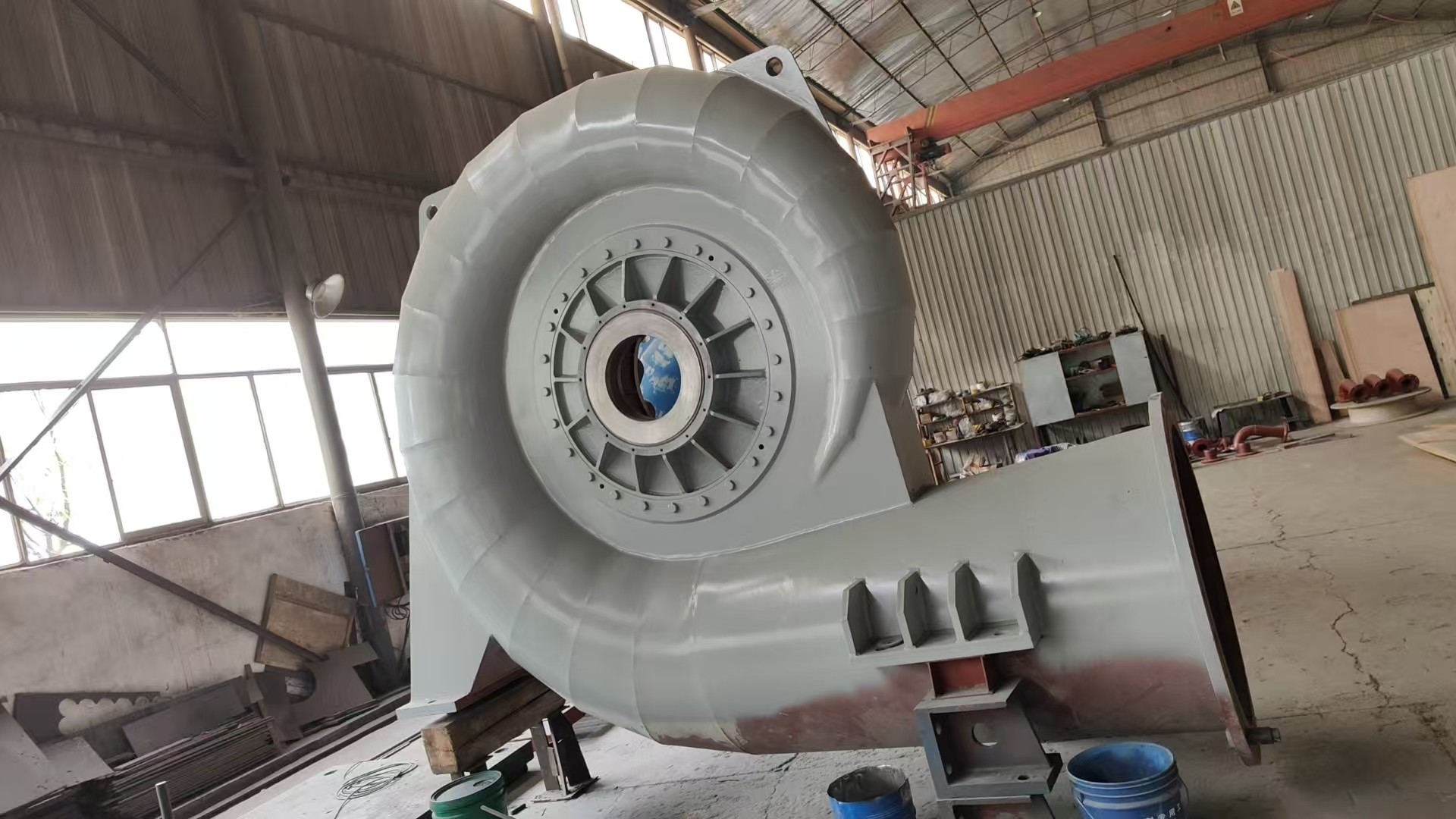 Power Generation Hydro Turbine Runner Made of Hardened Metals with Customized Design
