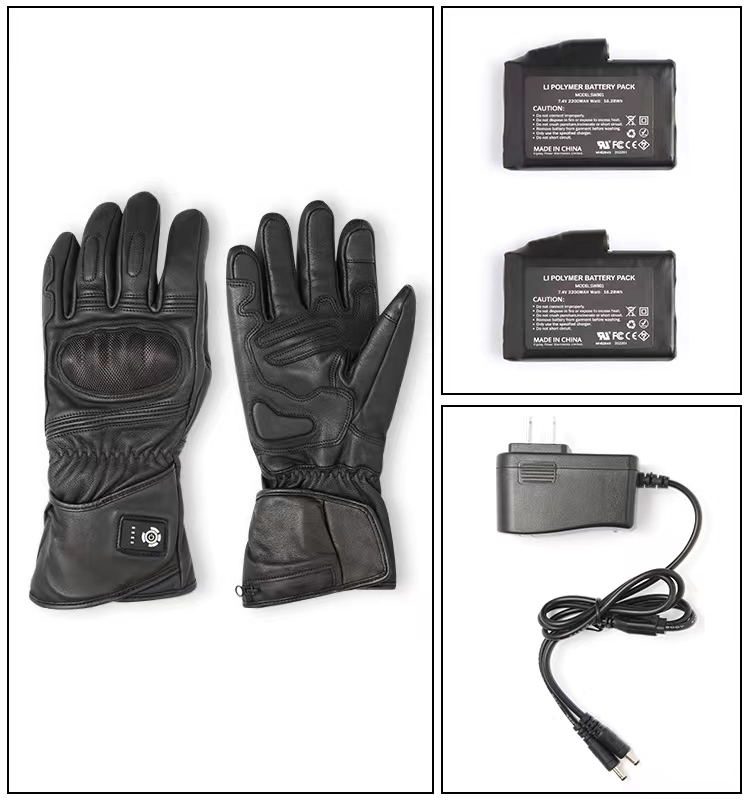 Unisex Heating Electric Rechargeable Gloves 7.4V 12V 2200 2600 3000Mah