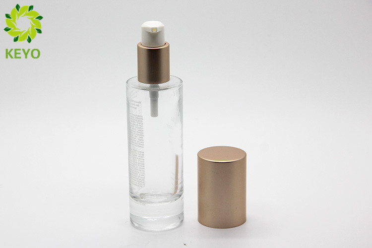 50 Ml Glass Pump Bottles For Liquid Foundation
