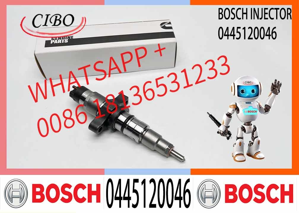 High Quality Common Rail Injector 0445120046 Diesel Nozzle Assembly