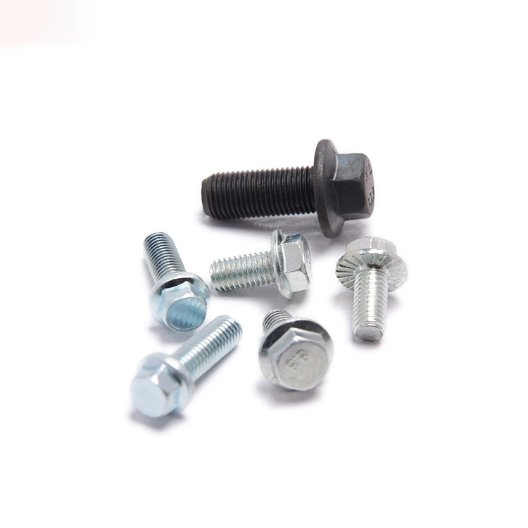 10.9 High Tensile Motorcycle Grade 12.9 9.8 8 Hexagon Flange Bolts M4 M6 M7 M8 M10 M19 M21