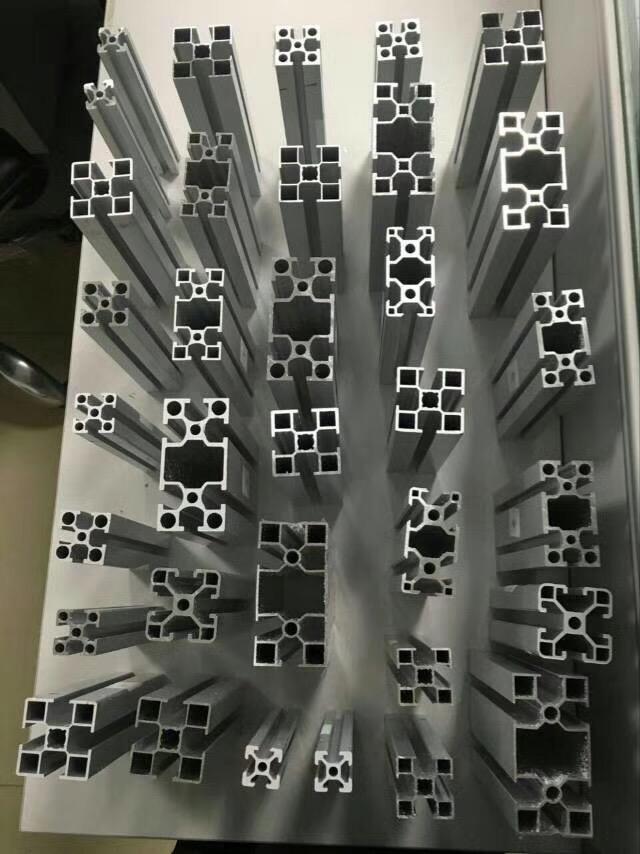 6063T6 8080 T Slot Aluminum Extrusion Framing Syetem Fencing Profile 0