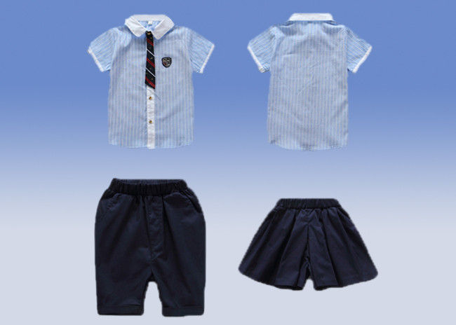 Professional Custom School Uniform Embroidery Clothing for primary school