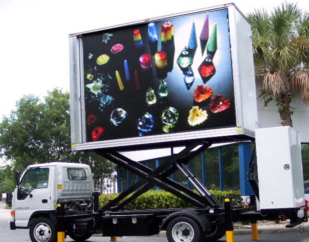 P4 P5 P8 P10 Outdoor Full Color Led Display High Brightness 6000cd
