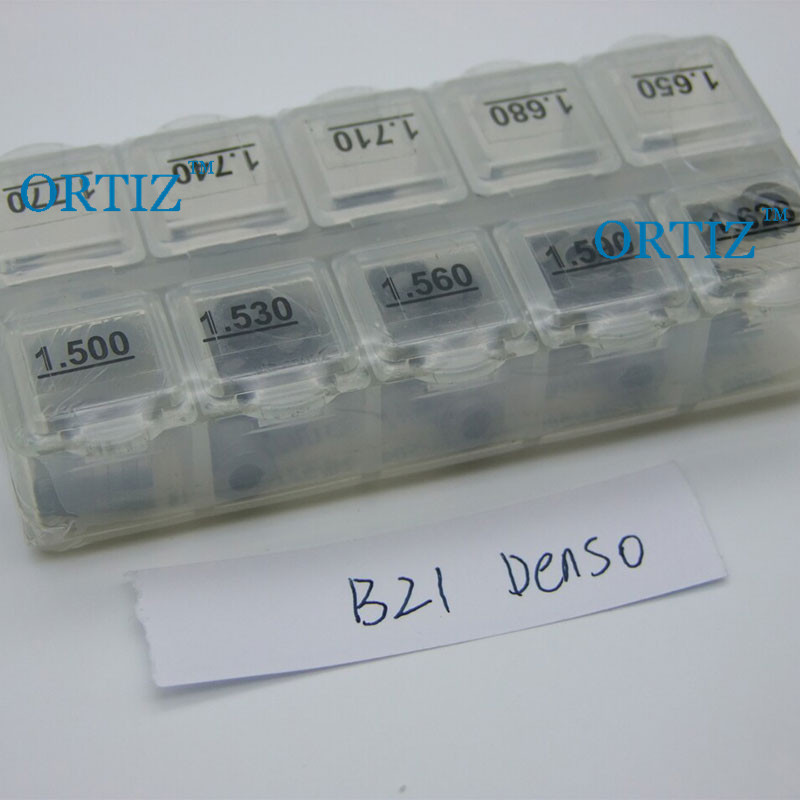 ORTIZ Denso fuel diesel injector nozzle washer valve adjusting shim B21 size1.20mm--1.77mm