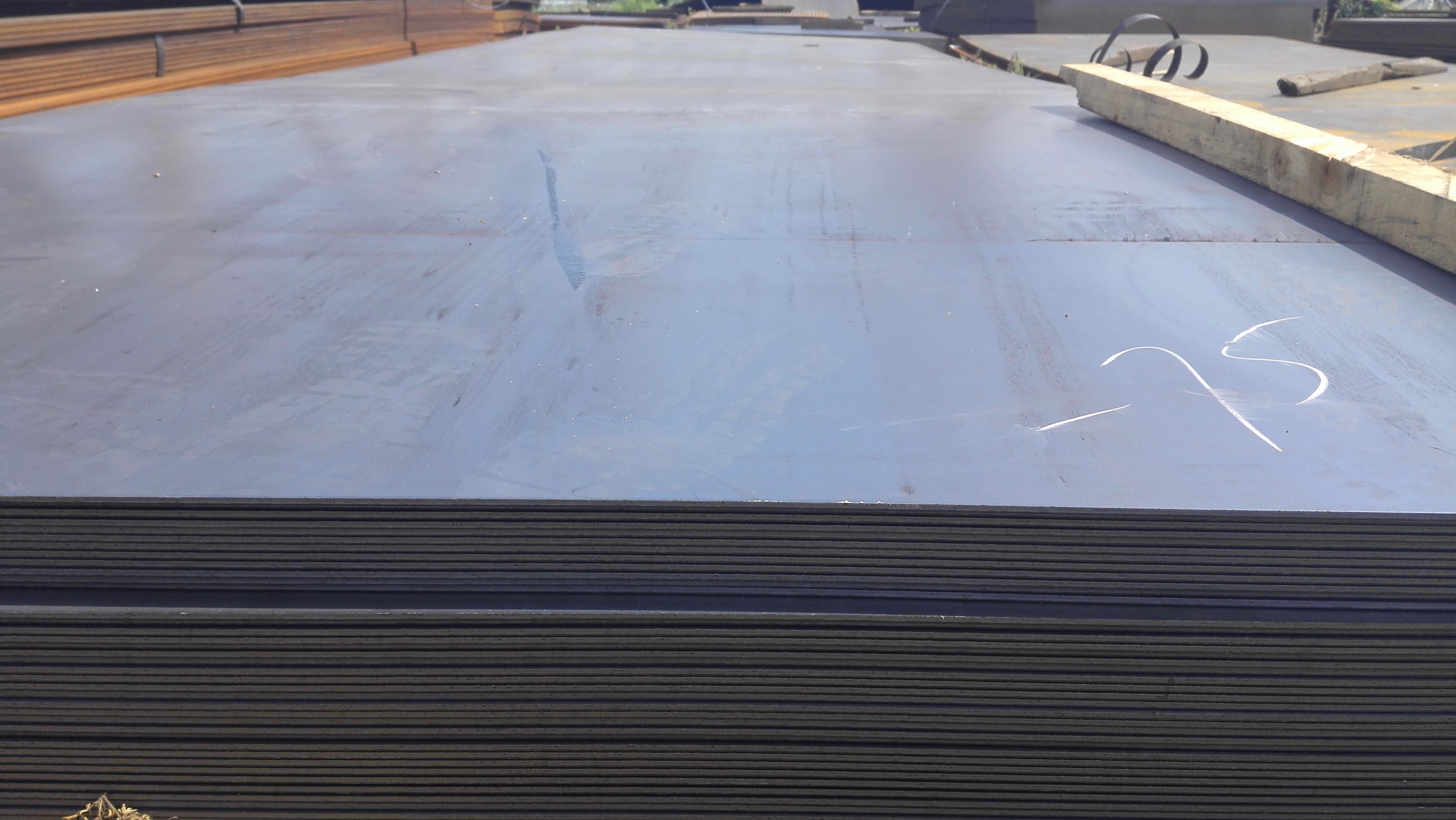 EN10025 High Strength Low Alloy 355J2+N Alloy Steel Plate 5-100MM 2000*6000